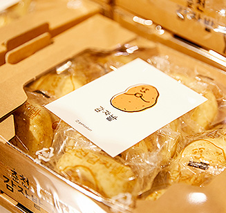 춘천 감자빵을 대표하는 상징적인 제품 '감자빵' 